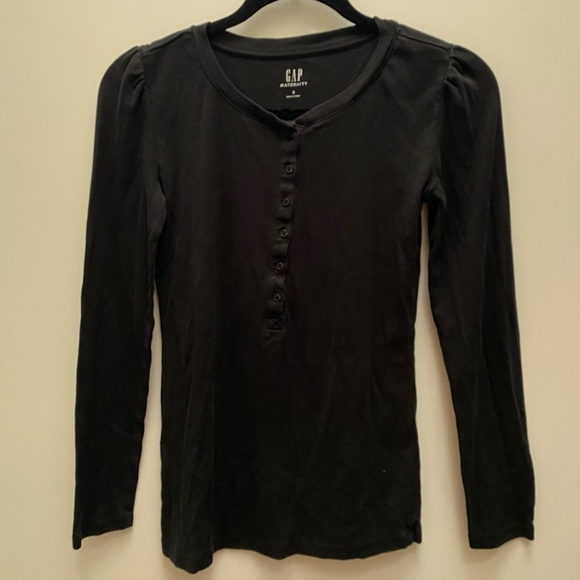 Gap Maternity Long-Sleeve Tee - Picture 1 of 3